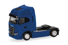 Herpa 319461-002 - H0 - Iveco Zugmaschine S-Way Facelift 2a - ultramarinblau
